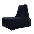 BB1082 Inflatable Sofa Inflatable Bed Outdoor Folding Portable Air Sofa Size: 70 x 65 x 60cm(Black)