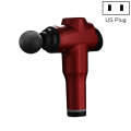 Muscles Relax Massager Portable Fitness Equipment Fascia Gun, Specification: 6206 6 Gears Red(US ...