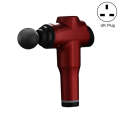 Muscles Relax Massager Portable Fitness Equipment Fascia Gun, Specification: 6206 6 Gears Red(UK ...