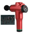 Muscles Relax Massager Portable Fitness Equipment Fascia Gun, Specification: 6212 12 Gears Red(EU...