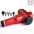 Muscles Relax Massager Portable Fitness Equipment Fascia Gun, Specification: 6232 32 Gears Red(EU...