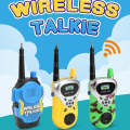 1 Pair Intelligent Wireless Call Walkie-Talkie Remote Dialogue Interactive Children Toys(Blue)