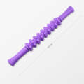 Multifunctional Gear Massage Stick Fascia Roller Shaft Fitness Yoga Deep Muscle Relaxer(Purple)