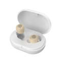 GM-305 Binaural Magnetic Rechargeable Hearing Aid Wireless Elderly Voice Amplifier (Flesh + White)