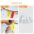QR-285A Printer Thermal Sticker Paper Cable Label Paper 100 Sheet  F Type 25 x 38 + 40  (Yellow)