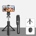 Bluetooth Black XT02 360-Degree Rotating Multi-Function Retractable Mobile Phone Selfie Stick To ...
