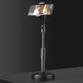 4 PCS Desktop Stand Mobile Phone Tablet Live Broadcast Stand Telescopic Disc Stand, Colour: Black