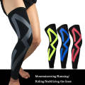 1pair  Sports Knee Pads Compression Elastic Protective Thigh And Calve Cover, Specification:  M (...