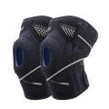 AOLIKES HX-7909 Tie Spring Support Silicone Knee Pad Mountaineering Riding Running Basketball Swe...