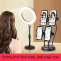 LX-03 Phone Selfie Beauty Live Support LED Fill Light Desktop Multi-Camera Photo Photography Supp...