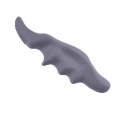 Silicone Thumb Bump Massager Muscle Relaxation Massage Fascia Device, Specification: Thumb Gray