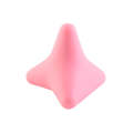 Silicone Thumb Bump Massager Muscle Relaxation Massage Fascia Device, Specification: Quadratic Pink