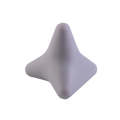 Silicone Thumb Bump Massager Muscle Relaxation Massage Fascia Device, Specification: Quadratic Gray