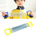 Children Spring Tension Device Student Exercise Fitness Equipment(Yellow)