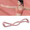 Figure 8 Arm Stretching Band Fitness Open Shoulder TPR Yoga Band(Pink)