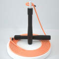 AMYUP Adjustable Bearing Anti-winding PVC Steel Wire Skipping Rope, Cable Length: 3m(Orange)