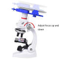 Students Scientific Experimental Equipment Biological Microscope, Style: C2156 With Phone Holder