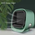 Desktop Cooling Fan USB Portable Office Cold Air Conditioning Fan, Colour: M201 Molan Green