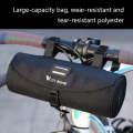 WEST BIKING YP0707247 Cycling Crossbeam Handle Drum Bag(Black)