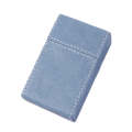 PU Leather Business Portable Cigarette Case(Light Blue)