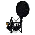 SH-101 Microphone Shockproof Bracket Condenser Microphone Blowout Cover Set(Black)