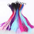 FQXBMW Colorful Braid Hair Band Wigs Corn Silk Colorful Dreadlocks Ponytail, Color: 07