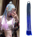 FQXBMW Colorful Braid Hair Band Wigs Corn Silk Colorful Dreadlocks Ponytail, Color: 07