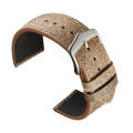 22mm Small Broken Texture Cowhide Strap Suitable For Huawei Watch(Light Coffee)