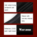 WEST BIKING Autumn & Winter Cycling Warmth Velvet Cold-Proof Leg Cover Outdoor Sports Equipment, ...
