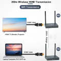PWAY DT237W-IR 200m 1080P 60Hz HDMI Wireless Video Transmitter, Plug: US Plug(Antenna Model)