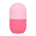 Massage Ice Tray Eye Bags Arms And Thighs Ice Pack Ice Tray, Color Classification: Capsule Pink