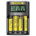 NITECORE Smart LCD Display Automatically Activates Repair USB 4-Slot Charger(UM4)