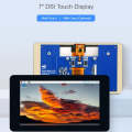 Waveshare 7 inch 800480 IPS Capacitive Touch Display, DSI Interface, 5-Point Touch with Case