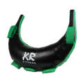 KR Fitness Training Sandbag Weight-Bearing Exercise Equipment Croissant without Filler(Black Leat...