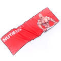Gym Sports Cold Feeling Sweat-Absorbent Quick-Drying Cold Towel(Red Muscle Macho)