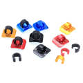 10 PCS Mountain Road Bicycle Hose Line Guide Adhesive Wire Seat Frame Cable Fixing C Buckle, Styl...