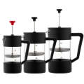 Household Hand Brewed Coffee French Filter Press Pot Glass Tea Maker(1000ml)