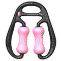 MIKE Loop Leg Roller Massager Muscle Spiral Line Relaxation Yoga Foam Roller(Girl Pink)