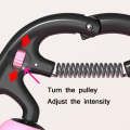 MIKE Loop Leg Roller Massager Muscle Spiral Line Relaxation Yoga Foam Roller(Girl Pink)