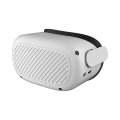 VR Glasses Silicone Waterproof Dust-Proof And Fall-Proof Protective Shell For Meta Quest(White)