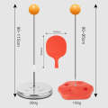 Single Table Tennis Trainer Elastic Flexible Shaft Fixed Ball Training Device, Specification: Bla...