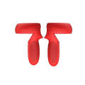 VR Handle Silicone Non-slip Drop Resistant Protective Cver For Meta Quest(Red)