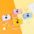 Cute Retro Film Waterproof Shockproof Camera With Disposable Film(All White Shell)