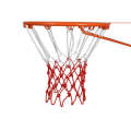 Outdoor Round Rope Basketball Net, Colour: 5.0mm Heavy Polyester(White Red)
