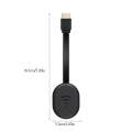E38 Black Wireless WiFi Display Dongle Receiver Airplay Miracast DLNA TV Stick for iPhone, Samsun...