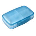 FY-8833 Detachable Medicine Storage Box Large Capacity Eight-compartment Plastic Pill Box(Blue)