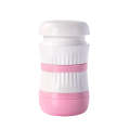 TR018 Medicine Cutter Grinding and Crushing Pill Box, Colour: Pink