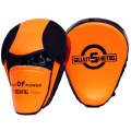 QUANSHENG HSG-20 Arc Boxing Hand Target Sanda Fighting Training Target(Fluorescent Orange)