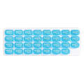 S-015 31 Grid Keyboard Type Plastic Pill Box(28.5x10.5x2.8cm)