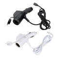 2 PCS Car 3 In 1 Charger With Cigarette Lighter Dual USB Interface With USB Mobile Phone Charging...